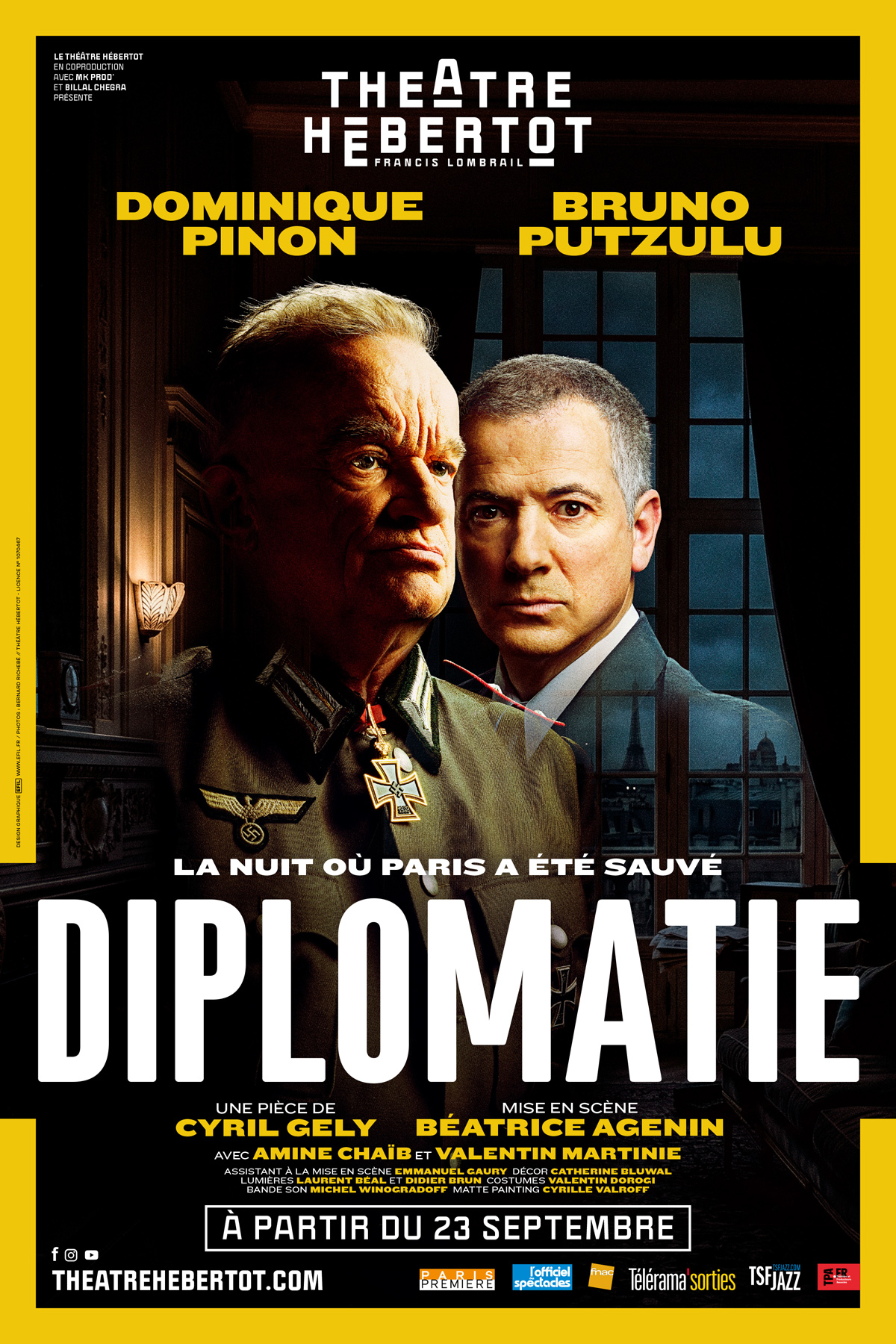 Affiche du spectacle : Diplomatie