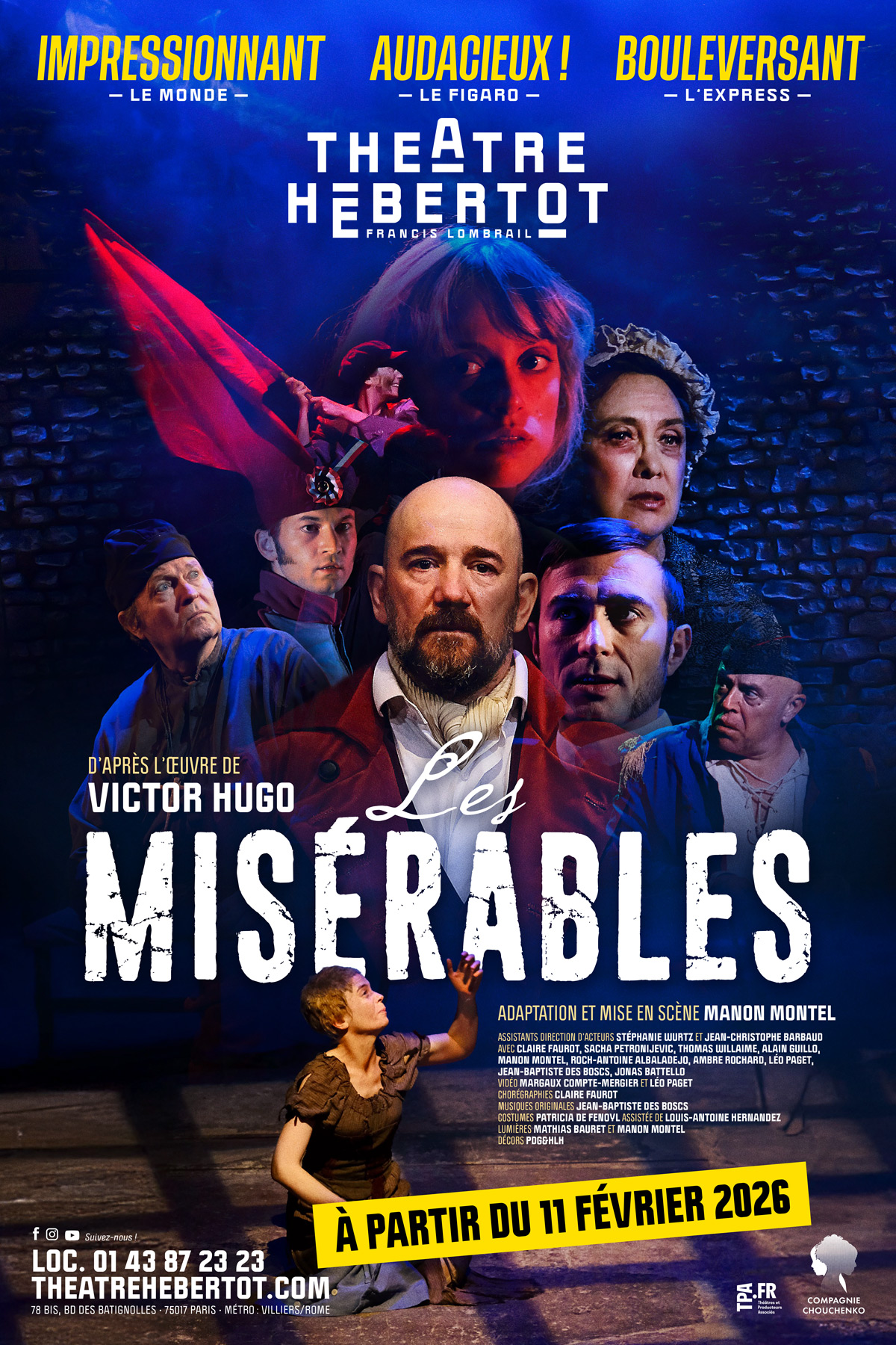 Affiche les misérables
