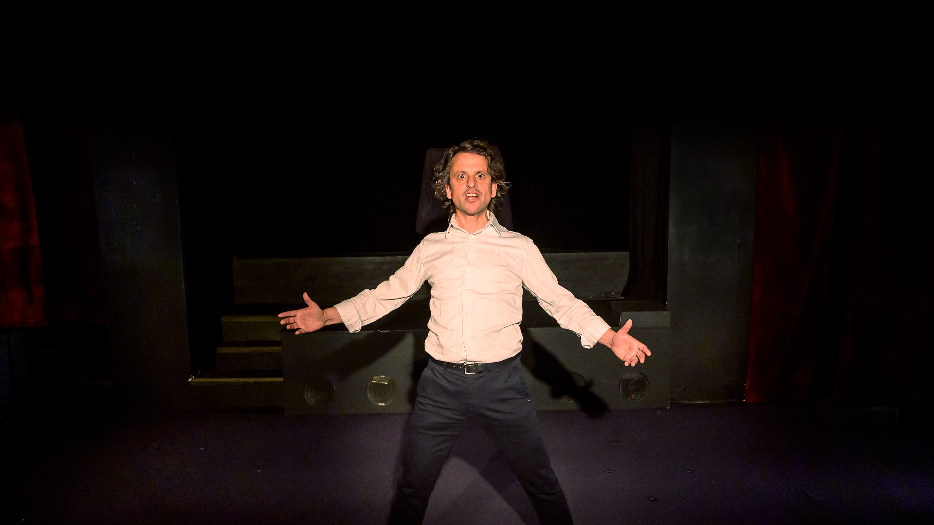 Maxime D'Aboville en spectacle