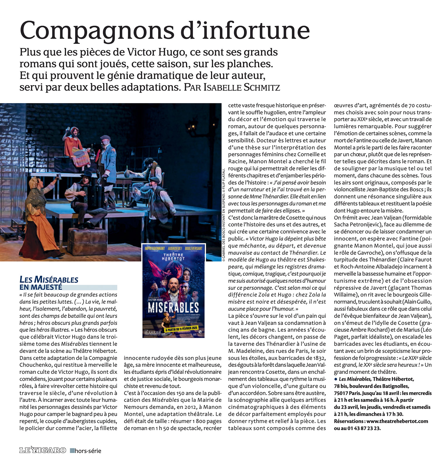 Critique les Misérables Le Figaro