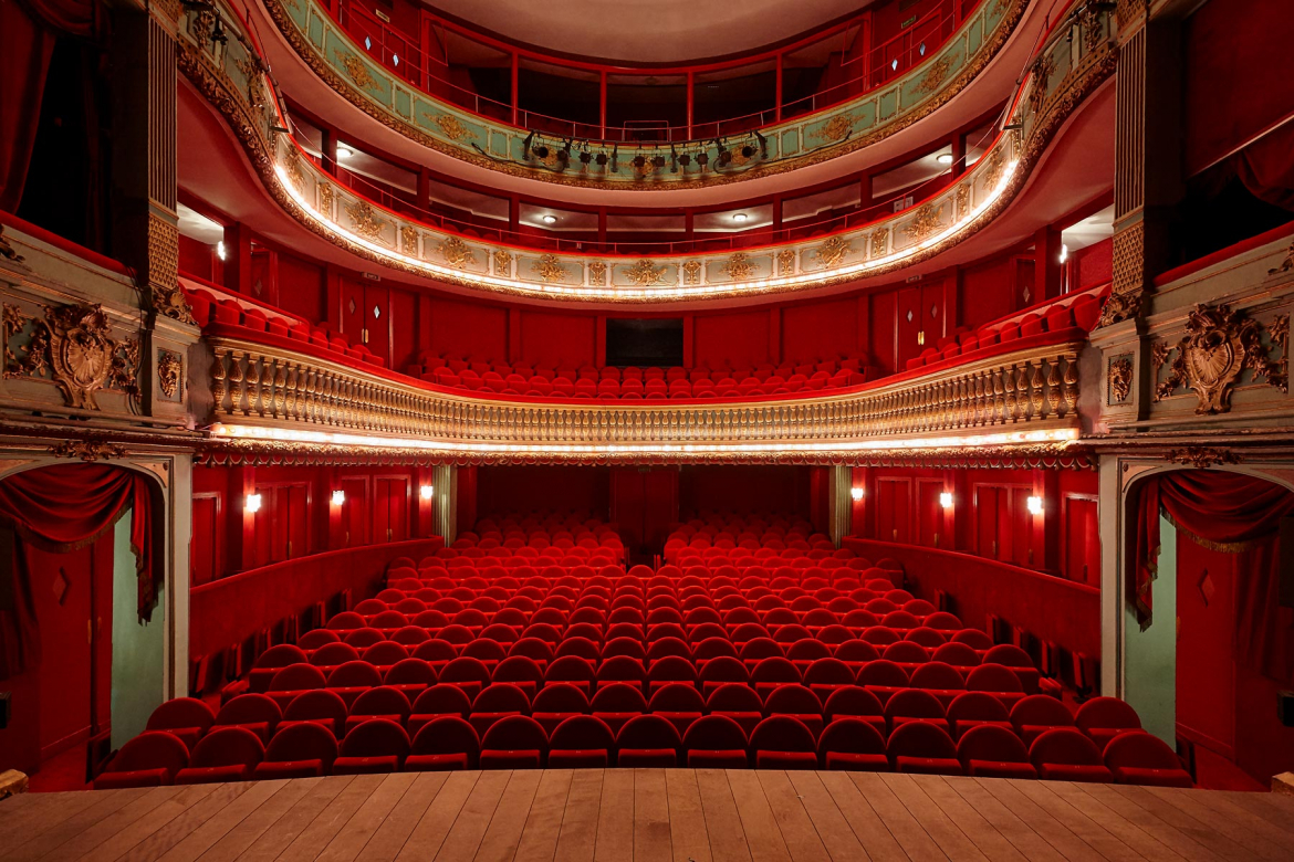 La salle du théâtre Hébertot. © Bernard Richebé